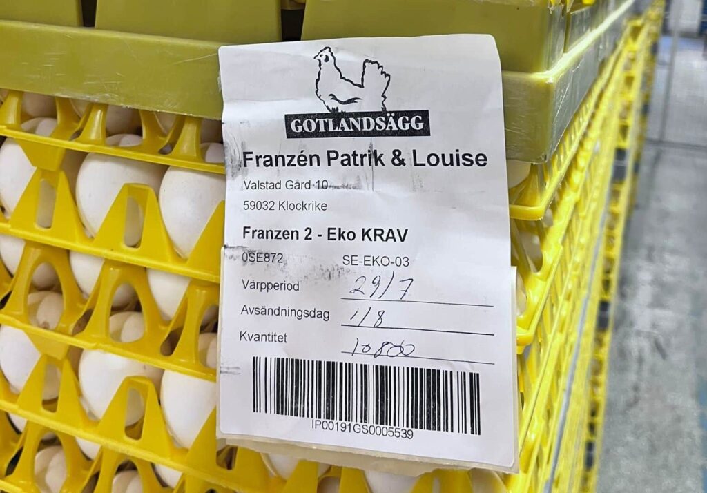 Gotlandsagg label