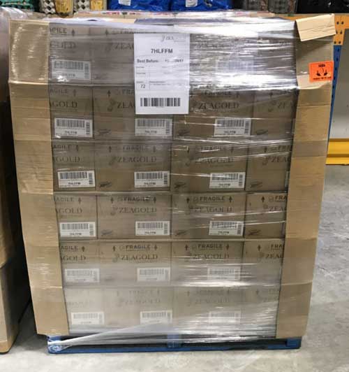 Assembling mixed pallets